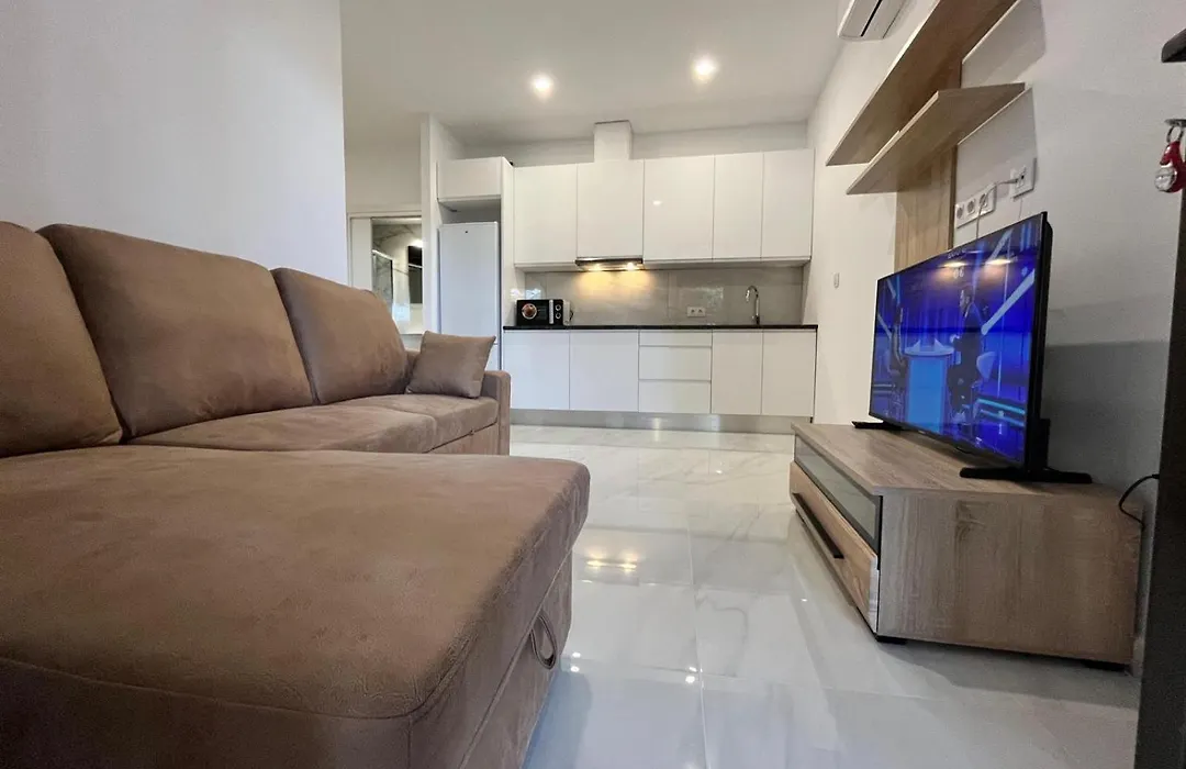 Calpe apartamento 1a linea de playa piscina reformado wifi aire-1
