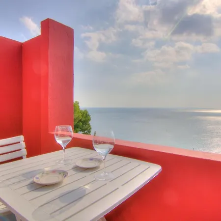 Studio In The Red Wall Building By Ricardo Bofill - Muralla Roja-2