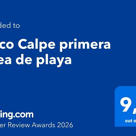 Ático Calpe primera línea de playa-3