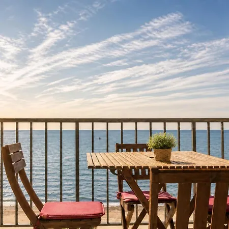 Apartamento frente al mar en Calpe con parking para 4 personas-3
