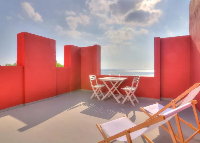 Studio In The Red Wall Building By Ricardo Bofill - Muralla Roja Calpe