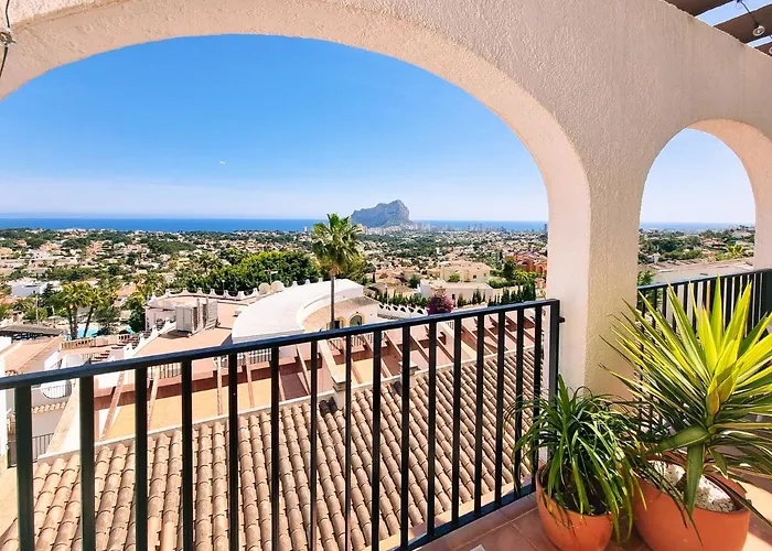 Apartamento The View: Sea, Mountain, Terrace, Swimming Pool Calpe