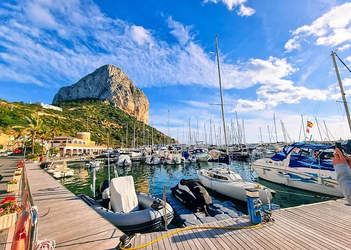 Apartamento The View: Sea, Mountain, Terrace, Swimming Pool Calpe