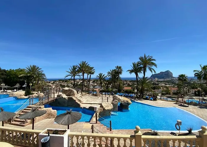 Flamingo Apartment - Imperial Park - Sea View, 6 Pools, Terrace Calpe