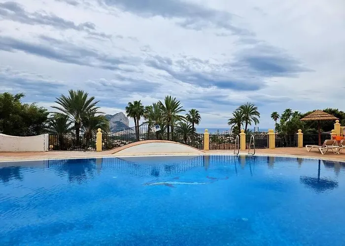 Flamingo Apartment - Imperial Park - Sea View, 6 Pools, Terrace Calpe