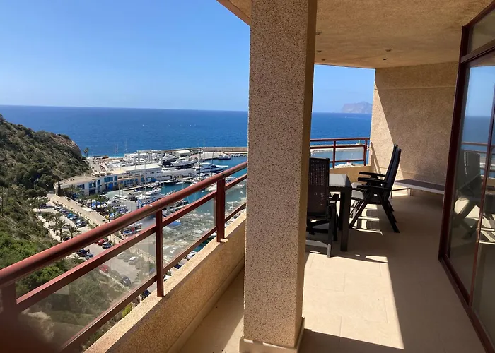 Apartamento Atico Duplex Penthouse Rosa Marina Club Nautico Calpe Penon Sea view