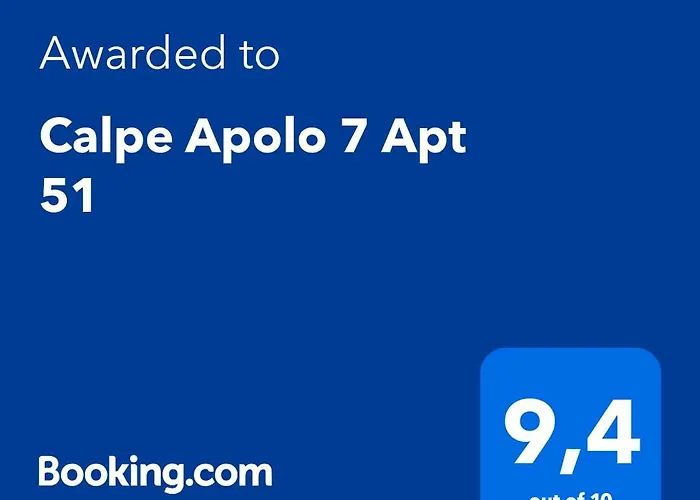 Apartamento Calpe Apolo 7 Apt 51