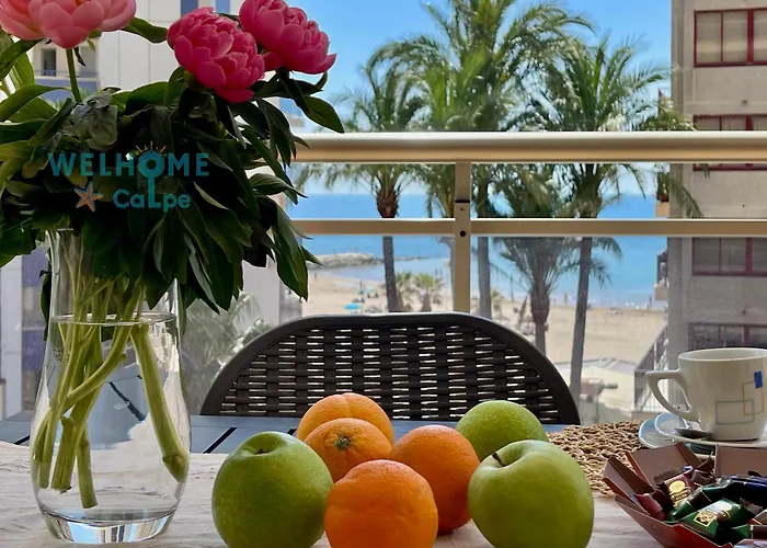 ORQUÍDEA cómodo apartamento: vista al mar, piscina, parking Calpe