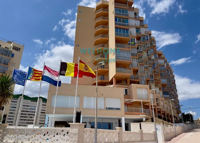 ACUARELA estudio, 1ª línea, vista al mar, piscina Calpe
