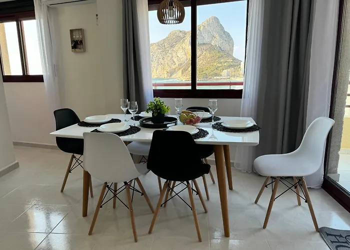 Apartamento Aloha Duplex II, Primera Linea de Playa Calpe