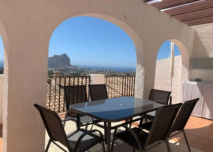 Imperial Park - Bungalow Mit Panoramablick Und Schoener Terrasse Calpe
