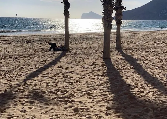 Calpe Sofia Holiday-150 M From Arenal Beach And Free Parking