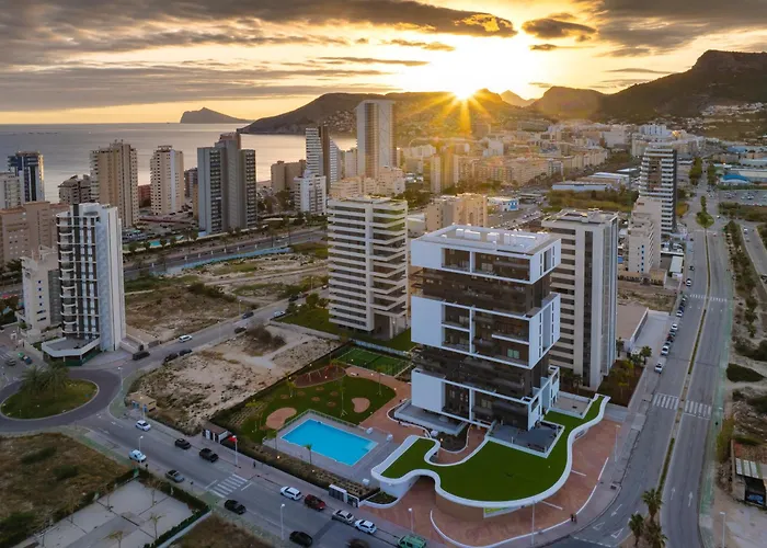 Apartamento Sunrise Tower Calpe - Great Location - 5 Minutes Walk To The Sea