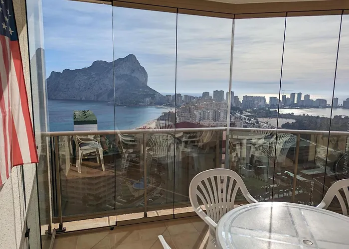 100 M From Fossa Beach In Calpe