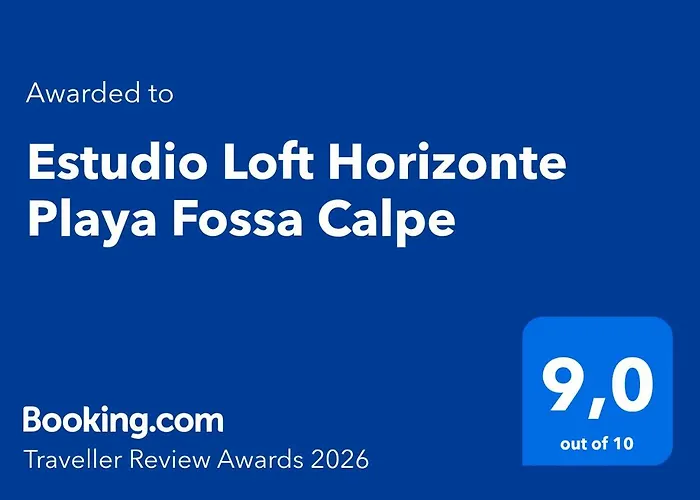 Estudio Loft Horizonte Playa Fossa Calpe