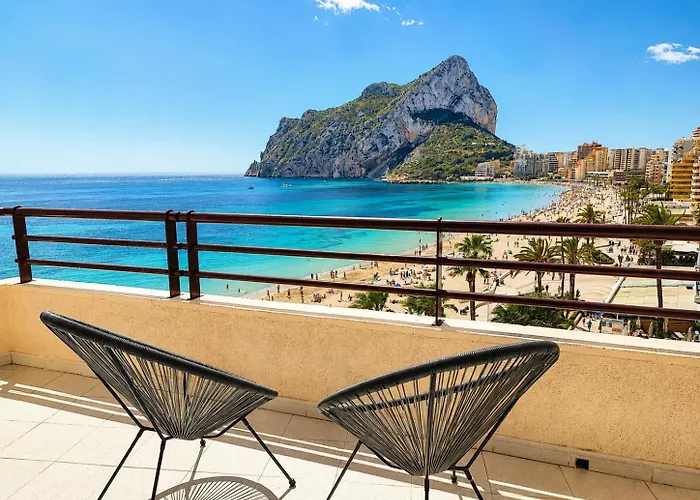 Apartamento Dúplex Aloha Calpe, primera línea de playa