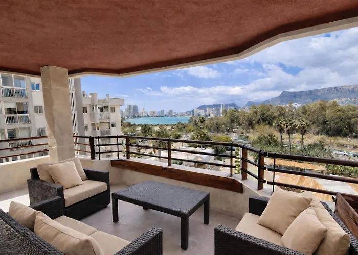 Apartamento Aloha Salinas Beach, Primera Linea Calpe